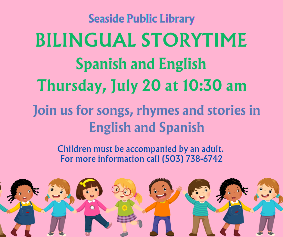 Bilingual Storytime Spanish and English July 20th 2023