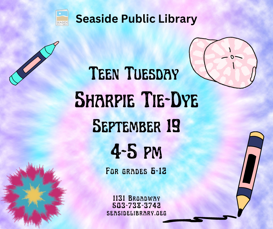 Teen Tuesday Sharpie Tie-Dye!
