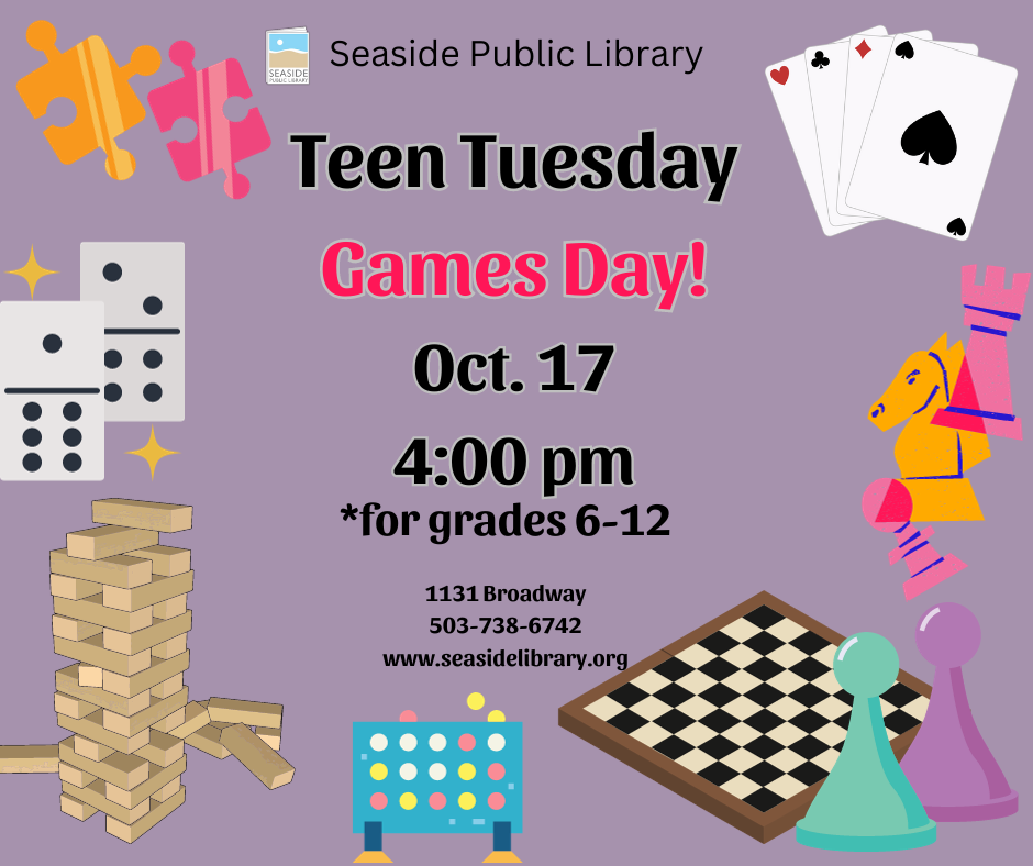 Teen Tuesday Games Day