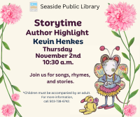 Storytime Author Highlight: Kevin Henkes